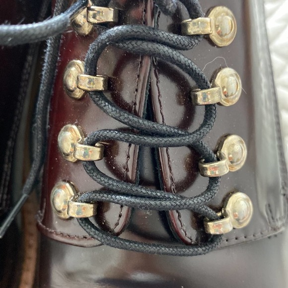 Massimo Dutti Black and Brown Leather Flats - Picture 6 of 6